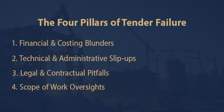 The Four Pillars of Tender Failure