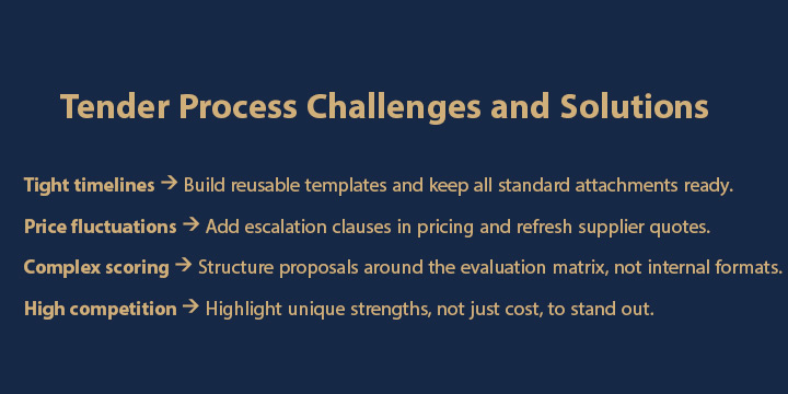Tender Process Challenges and Solutions