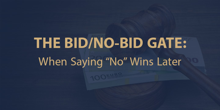 Bid no bid decision process